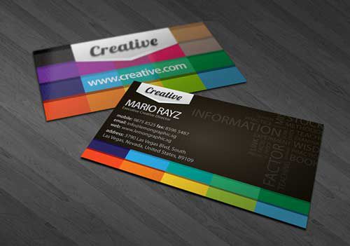 Mẫu card visit đẹp P2